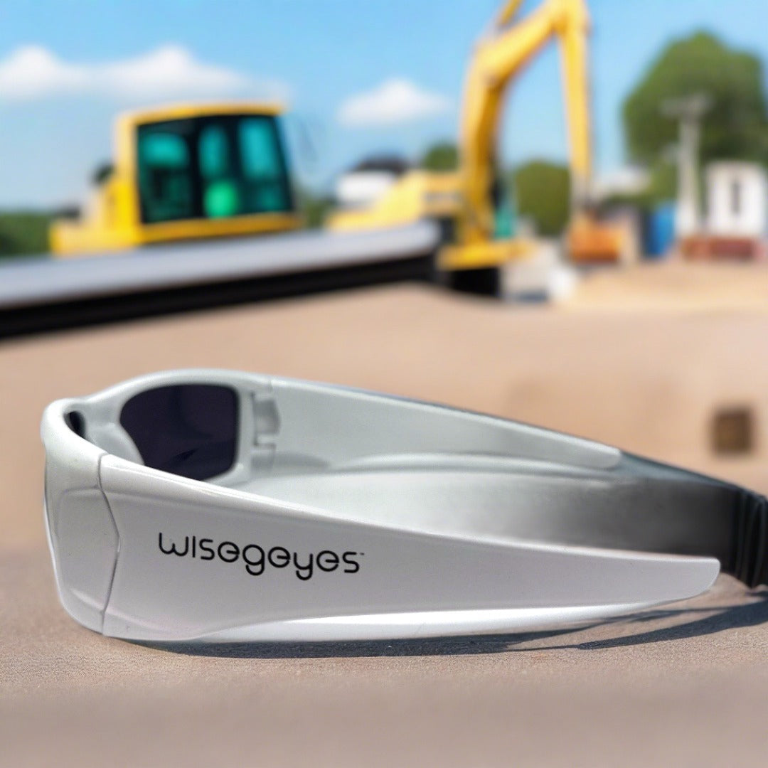 WRAP SUNGLASSES - WHITE - The L'iL Sucker Store