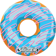 Blue and Pink Swirl Donut