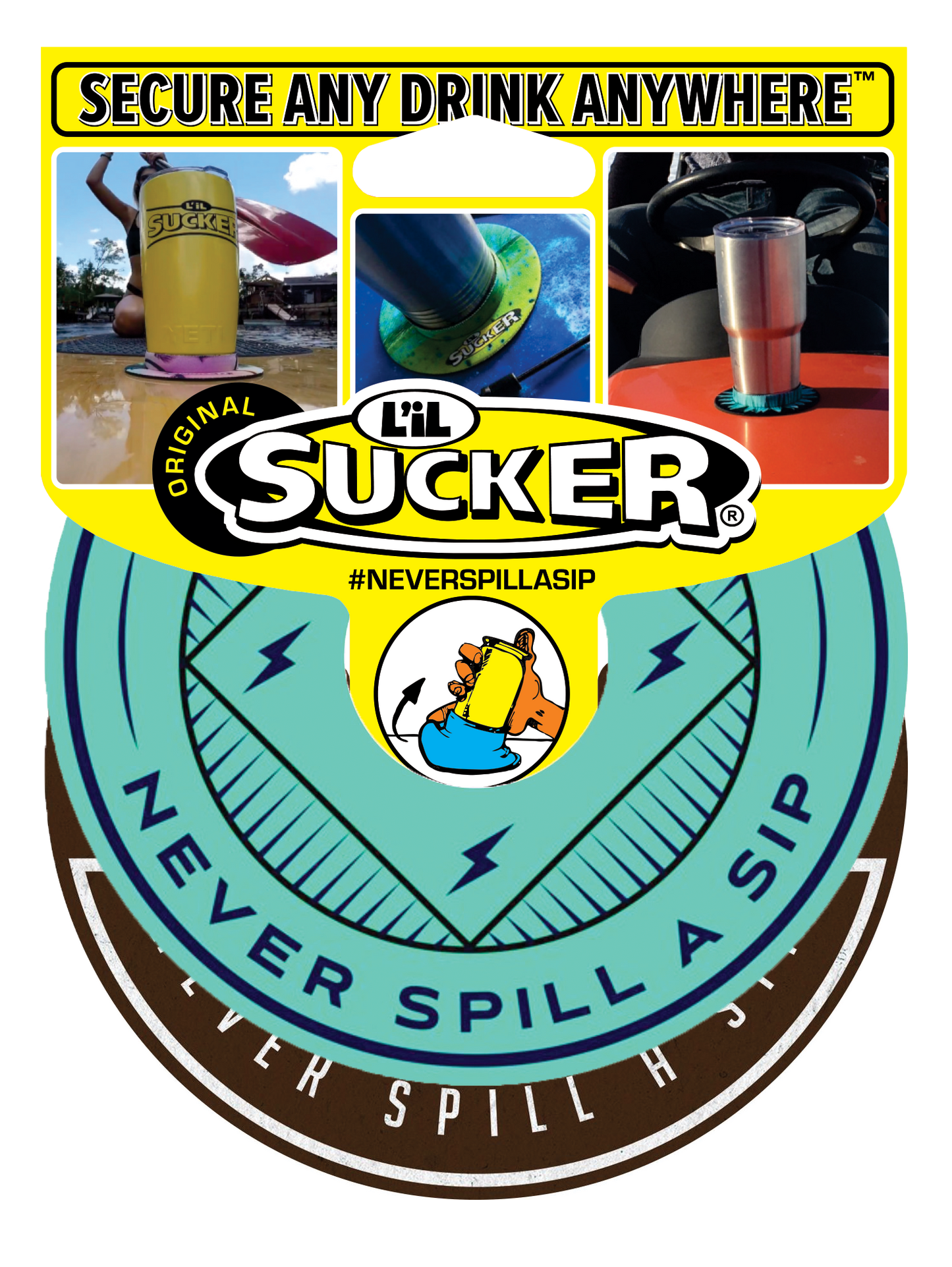 Never Spill a Sip 2 Pack