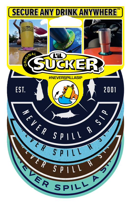 Never Spill a Sip 4 Pack