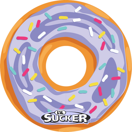 Purple Spinkle Donut