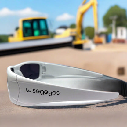 WRAP SUNGLASSES - WHITE - The L'iL Sucker Store